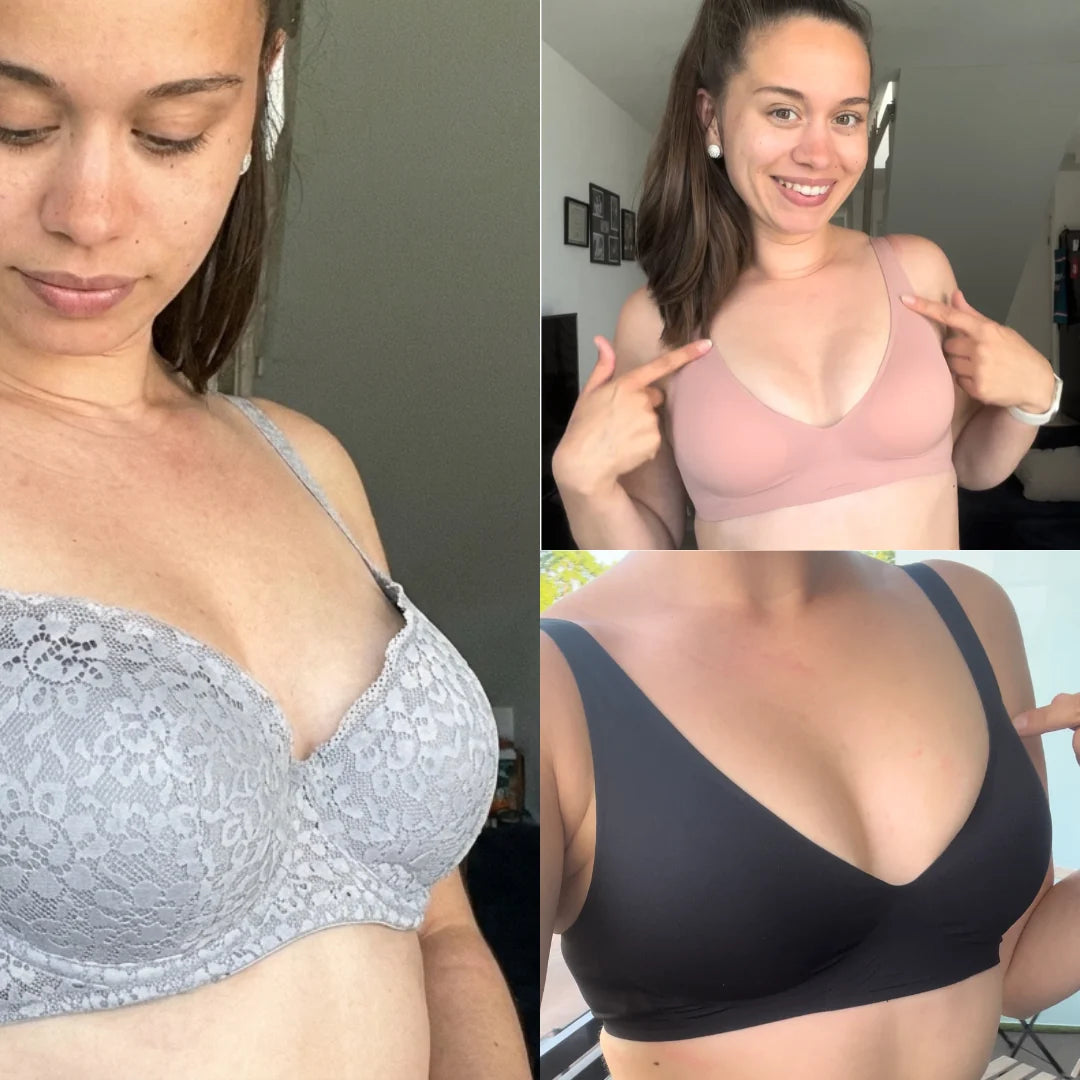 Natural cleavage, without thick padding