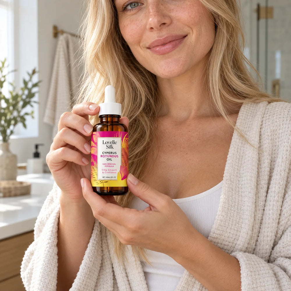 Lovelle Silk – Hair-Minimising Body Oil