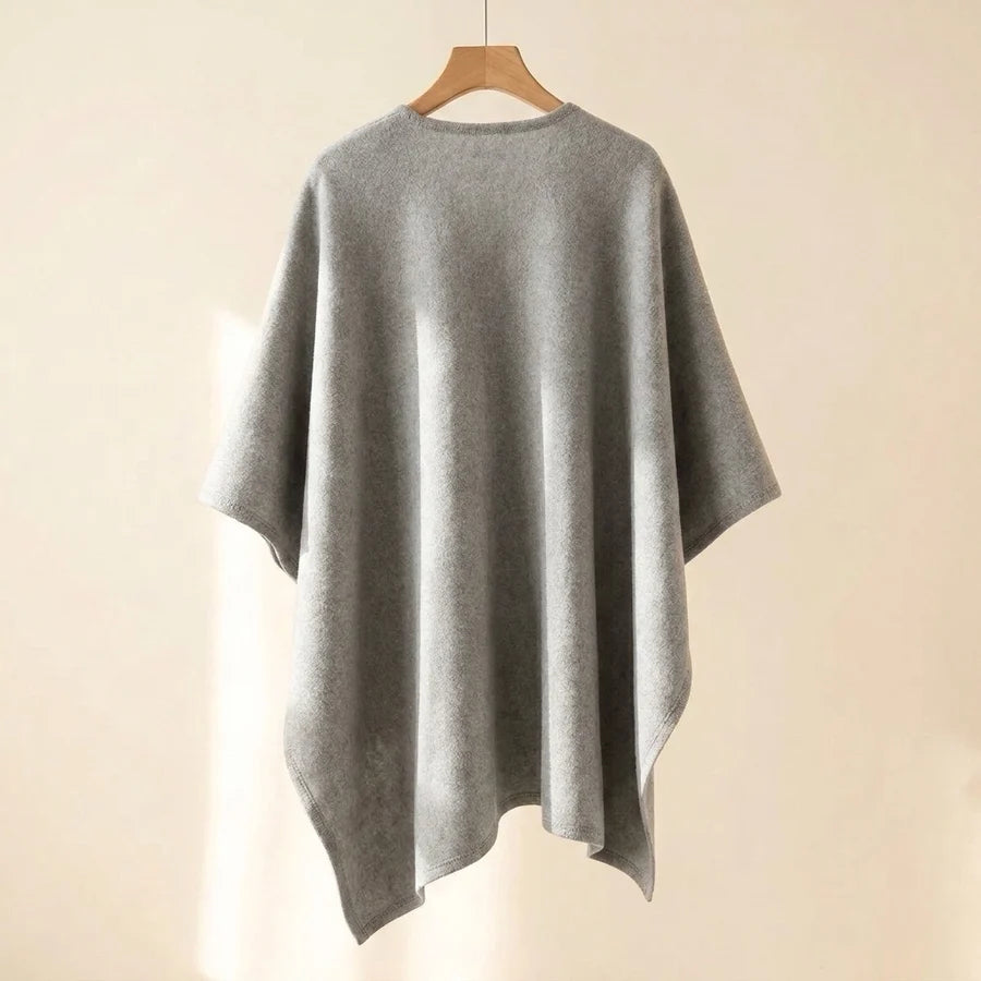 Lovelle Poncho – Featherlight Twill Cotton Poncho