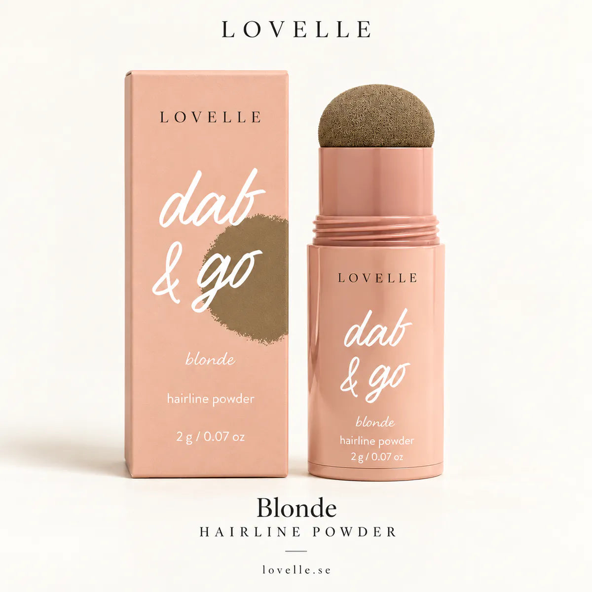 Lovelle Dab &amp; Go in the shade Blonde with its box